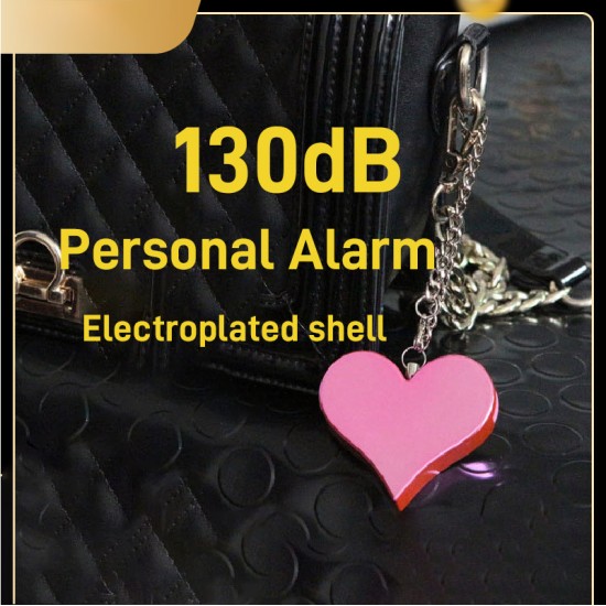 Self Defense Portable 130db Personal Key Chain Alert Alarm Safety Security Device for Women