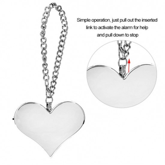 Self Defense Portable 130db Personal Key Chain Alert Alarm Safety Security Device for Women