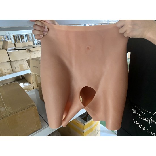 Silicone Buttocks Enlargement Panties 2.0cm Medium Type Sexy Plus Size Women's Body Shaping Butt Lifting Clothes Silicone Butt