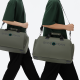 Unisex Gym Tote Bag Mini Travel Sports Duffle Vintage Crossbody PU Handbag