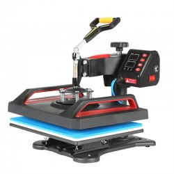 8 in 1 Combination Sublimation Hot Press T-shirt Heat Transfer Machine for Mugs/phone Cases/keychains