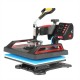 8 in 1 Combination Sublimation Hot Press T-shirt Heat Transfer Machine for Mugs/phone Cases/keychains