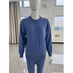 Women Cashmere Sweater Anti-static Keep Warm Colorful Suit Woollen Clothes  W07