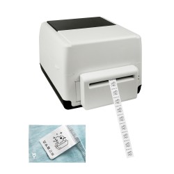 MASUNG MS - 1730S Wash Mark Thermal Transfer Printer: Tailored for Clothing Label Application