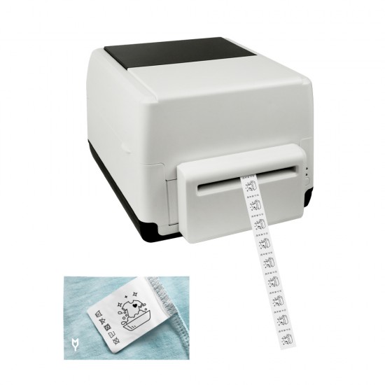 MASUNG MS - 1730S Wash Mark Thermal Transfer Printer: Tailored for Clothing Label Application