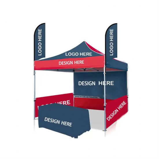 Exhibition Custom Design Promotional Aluminium Printing Gazebo Marquee Advertising Ez up Canopy Event Gazebos Beach Pop up Tents