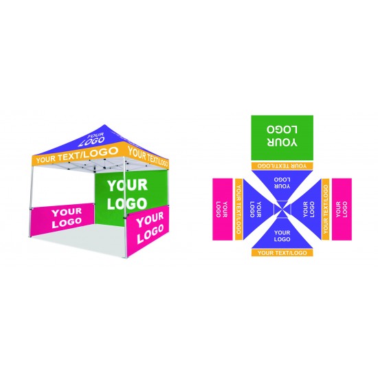 Exhibition Custom Design Promotional Aluminium Printing Gazebo Marquee Advertising Ez up Canopy Event Gazebos Beach Pop up Tents