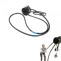 Suspension Endless Rope Trainer Core Power Training Hanging Easy and Exercise Home or Gym Resistance Magnetic Control 6 Levels