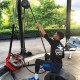 Suspension Endless Rope Trainer Core Power Training Hanging Easy and Exercise Home or Gym Resistance Magnetic Control 6 Levels