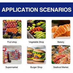 Label and Receipt Printing Scale 15kg Cash Register Barcode Printing Electronic Receipt Scale 30kg Digital Weighing Scale Arabic