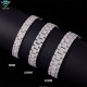New Design Mossanite Cuban Bracelet Fine Jewelry 8mm 10mm 12mm S925 Silver Moissanite Bracelet VVS Lab Diamond Cuban Bracelet