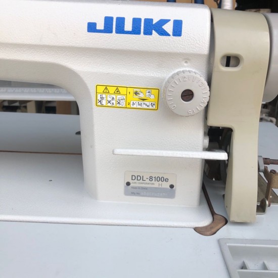 Used Juki-8100e Single Needle Lockstitch Industrial Sewing Machine