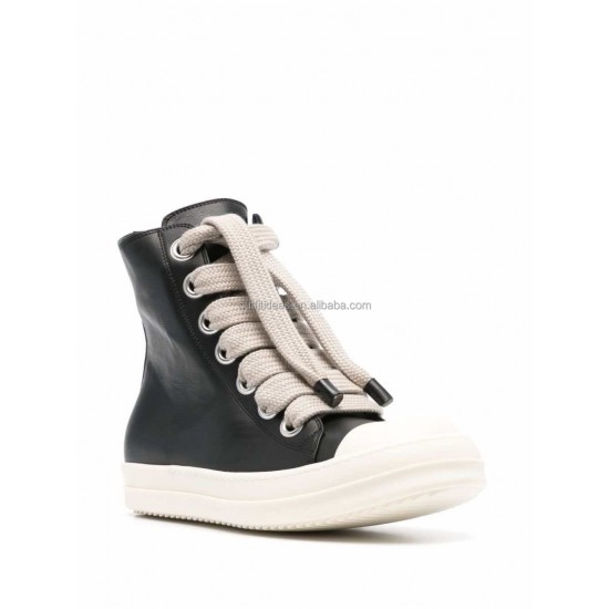 New With Box Calf Leather Unisex Men Trendy Sports Shoes Safety Climbing Hiking Boots Trolling Boots Leather High-Top Sneakers