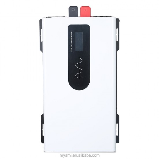 MYAMi 5000W Pure Sine Wave Power Inverter High Quality 24V-96V DC to 110VAC 220VAC for Solar System Car & Home Appliance