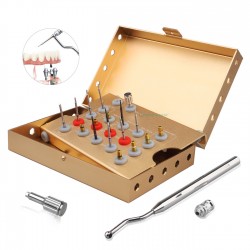 Dental Implant Surgical Screw Remover Kit Drills Bit Kit Dental Implant Universal Tool Medical Grade Surgical Instruments