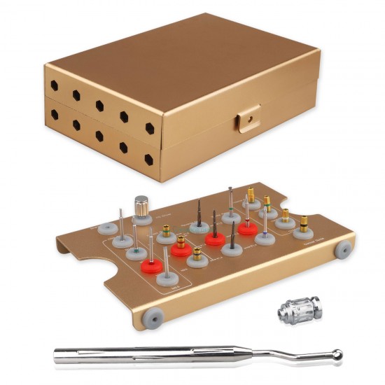 Dental Implant Surgical Screw Remover Kit Drills Bit Kit Dental Implant Universal Tool Medical Grade Surgical Instruments