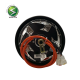 QSMOTOR 10 "V4 3000W Dual Hall 50H Improved Brushless DC Disc Brake Motor Suitable for Electric Motorcycles