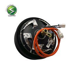QSMOTOR 10 "V4 3000W Dual Hall 50H Improved Brushless DC Disc Brake Motor Suitable for Electric Motorcycles