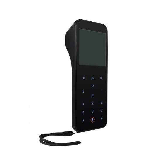 Smart Portable LCD Handset With RFID Card Hotel Lock PDA for Management Software System Tuya Network App Access