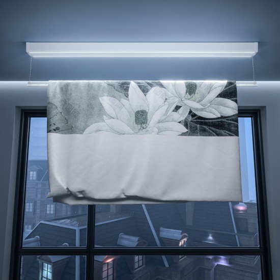 OEM Smart Home Ceiling Electric Clothes Drying Rack LED Lighting Automatic Clothes Dryer 1.8M Home Use