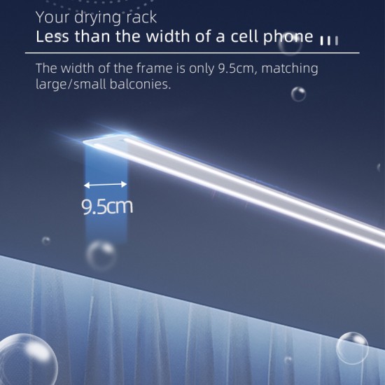 OEM Smart Home Ceiling Electric Clothes Drying Rack LED Lighting Automatic Clothes Dryer 1.8M Home Use