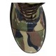 Extra Round Toe Battle Scars Distressed Lug Men Trendy Shoes Safety Climbing Hiking Biker Boots Strike Camo Canvas Combat Boot