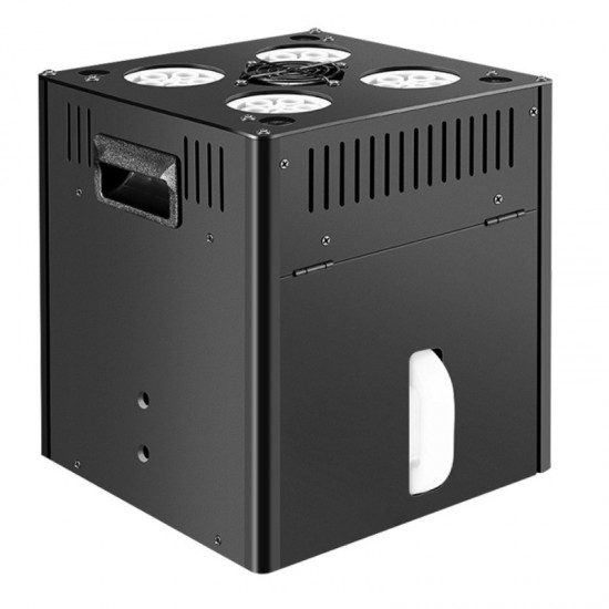 Patent-Design Wedding Stage Bubble Machine with DMX Control and Wireless Remote Newest Model Metal Material