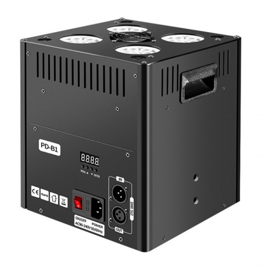 Patent-Design Wedding Stage Bubble Machine with DMX Control and Wireless Remote Newest Model Metal Material