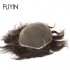 100% Density Hair Prosthesis Toupee for Men  Full French Lace Mens Human Hair Replacement Systems Breathable Toupee for Men