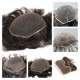 100% Density Hair Prosthesis Toupee for Men  Full French Lace Mens Human Hair Replacement Systems Breathable Toupee for Men