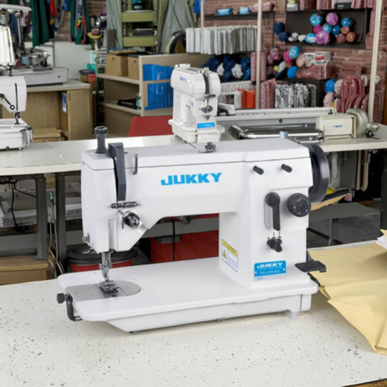 JUKKY JK20U53/20U63 Industrial Heavy Duty High Speed ZigZag Chain Stitch Industrial Sewing Machine for Clothes Machine a Coudre