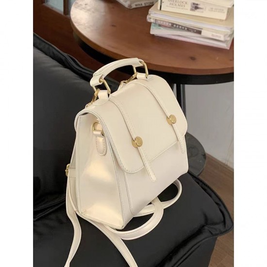 Senior Vintage Women's Backpack 2024 New Fashion Large Capacity Shoulder Crossbody Bag