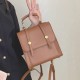 Senior Vintage Women's Backpack 2024 New Fashion Large Capacity Shoulder Crossbody Bag