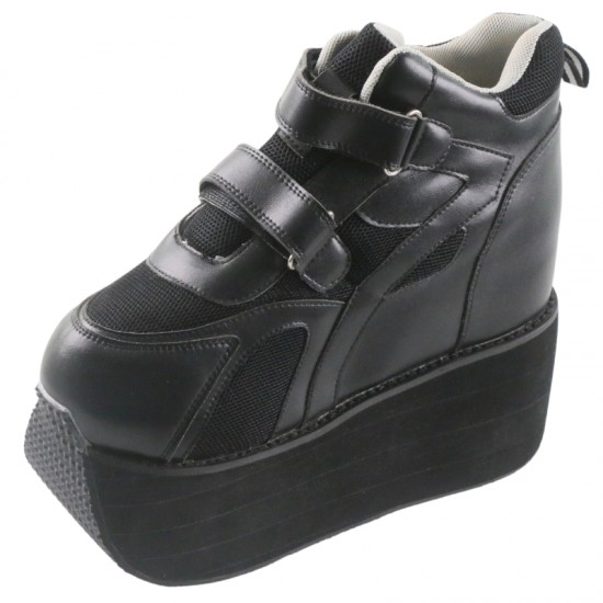 DiaComfort Orthopedic Shoes Microfiber Leather Kid Ankle Support High Cut Corrective Shoes for High and Low Feet