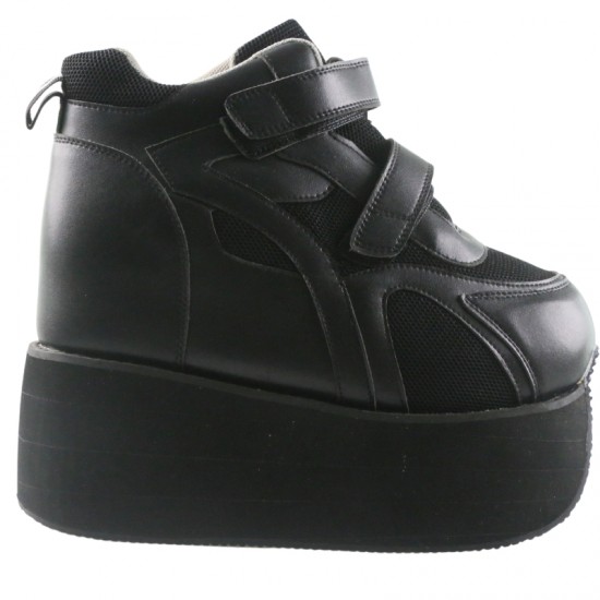 DiaComfort Orthopedic Shoes Microfiber Leather Kid Ankle Support High Cut Corrective Shoes for High and Low Feet