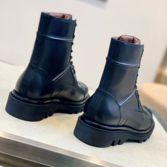 Custom High-End Genuine Leather Chelsea Boots Western Style Ankle-Length Lace-Up Closure Waterproof for Summer Winter Seasons