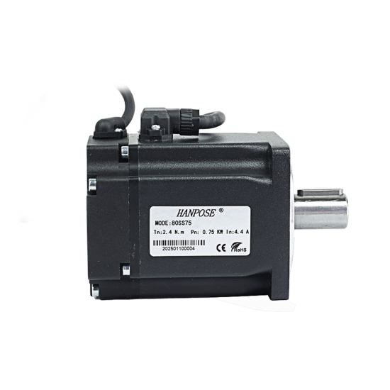Hanpose High Performance 80SS100-ASD2100-E 80SS75-ASD275-E 5.4A 9.9N.m Servo Drive Ac Servo Motor With Ether Cat Function
