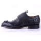 Customized Men's Genuine Leather Formal Shoes New Business Style With Pointed Toe Slip-On Closure Wholesale