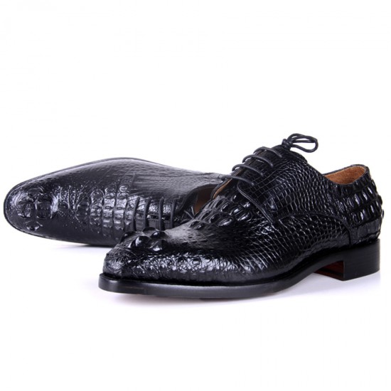 Customized Men's Genuine Leather Formal Shoes New Business Style With Pointed Toe Slip-On Closure Wholesale