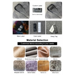New Coming Women Wool Cashmere Coat Real Fur Collar Winter Trendy Wool Coat