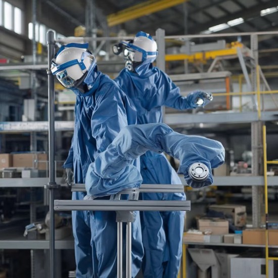 ROBOTWORLD Lightweight Fireproof Flame Retardant Anti-Static Machine Cover Thermal Insulation Waterproof Safety Clothing for