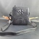 Crocodile Leather Retro Men's Shoulder Bag for Daily Commuting Original New Men's Crossbody Bag Shoulder Bag