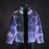 2024 LED Dallas Cowboys Purple Puffer Jacket in Bag Clothing Manufacturers Thick Varsity Men Winter Clothes Jacket