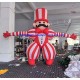 Customized Outdoor Advertising Inflatables Oxford Material Giant Monster Parade Costar for Events Air Blower Included