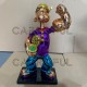Direct Sales Cartoon Famous Chrome Plating Popeye Statue Gallery Pop Art Sculpture Collections Popeye Resin Sculpture