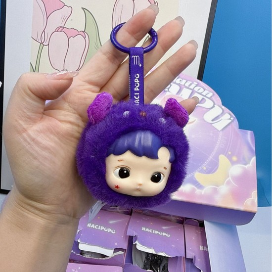 Wholesale New 12 Constellation Week Plush Doll Blind Box Series Cute Keychain Bag Gift for Hobby Display Cases