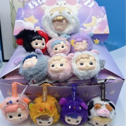 Wholesale New 12 Constellation Week Plush Doll Blind Box Series Cute Keychain Bag Gift for Hobby Display Cases