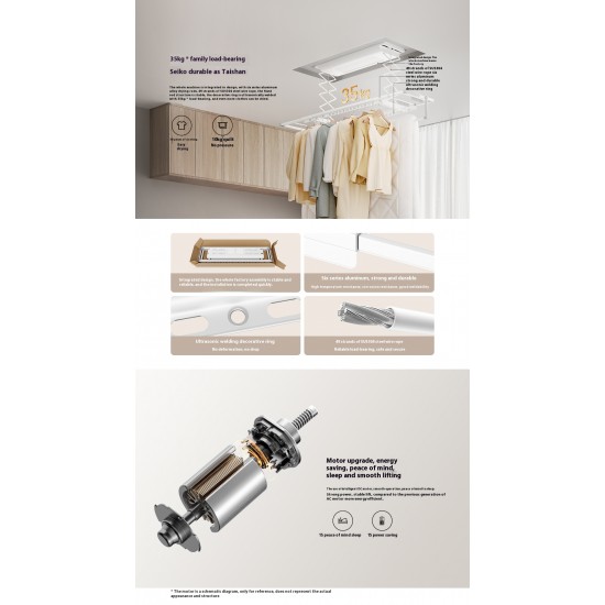 Xiaomi Mijia Smart Clothes Dryer 1s Multi-function Version Quick Dry Clothes Uvc Efficient B503CN