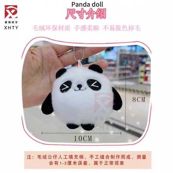 Guaranteed Quality Unique Design Hot Sale Cute Panda Doll Girl'S Pendant Gift
