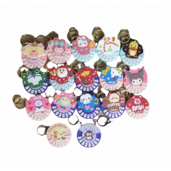 New Product Reliable Quality Wholesale Multi-Colored Cartoon Keychains